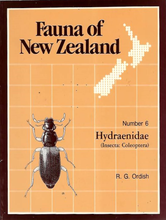 Ordish, R.G. - Fauna of New Zealand 6: Hydraenidae (Coleoptera)