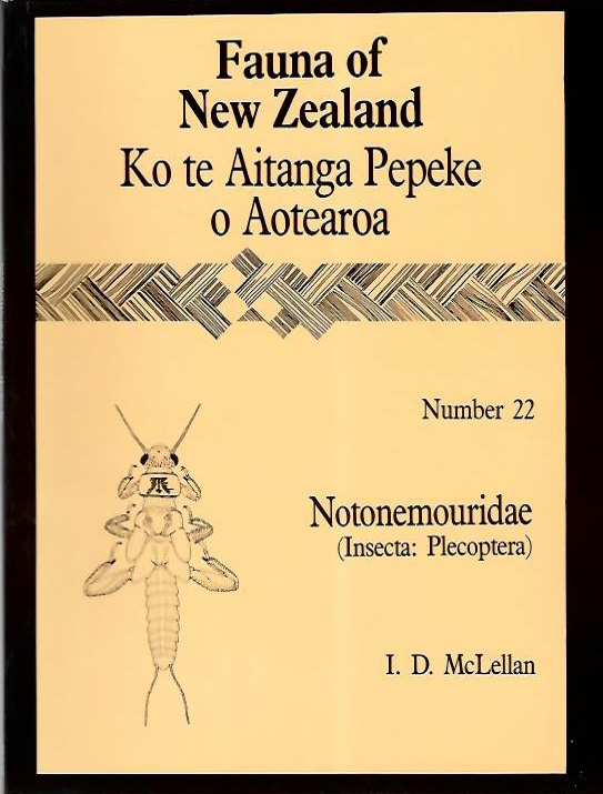 McLellan, I.D. - Fauna of New Zealand 22:  Notonemouridae (Plecoptera)
