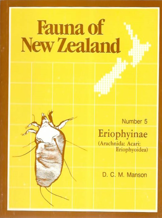 Manson, D.C.M. - Fauna of New Zealand 5: Eriophyinae (Arachnida: Acari: Eriophyoidea)