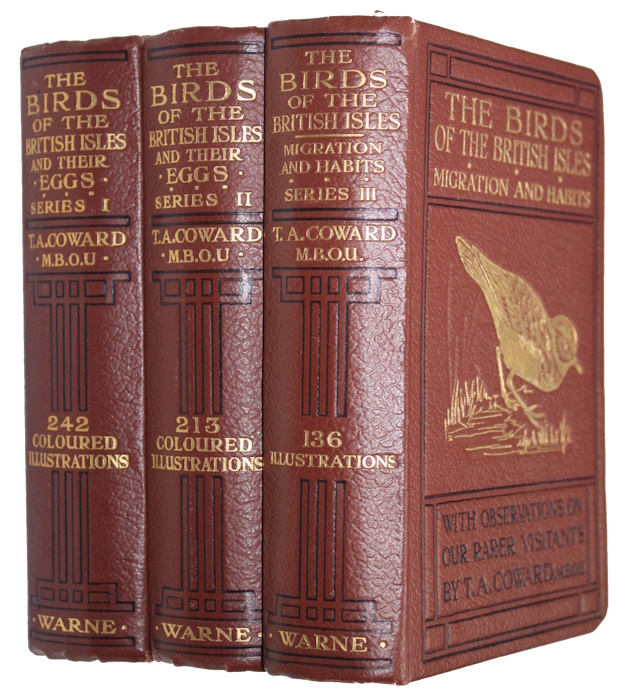 Coward, T.A. - The Birds of the British Isles and their Eggs. Series I-III