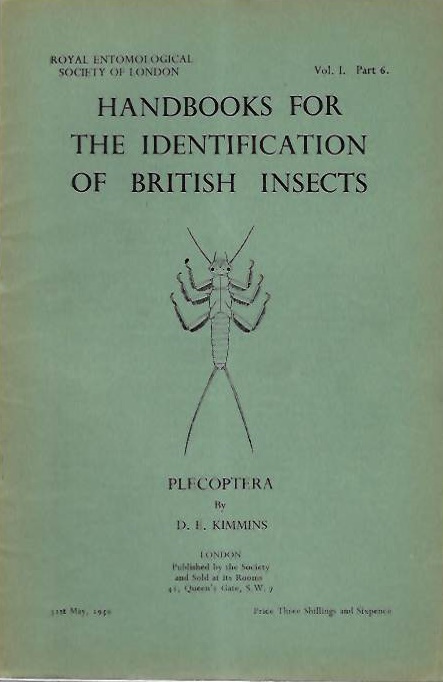 Kimmins, D.E. - Plecoptera  (Handbooks for the Identification of British Insects 1/6)