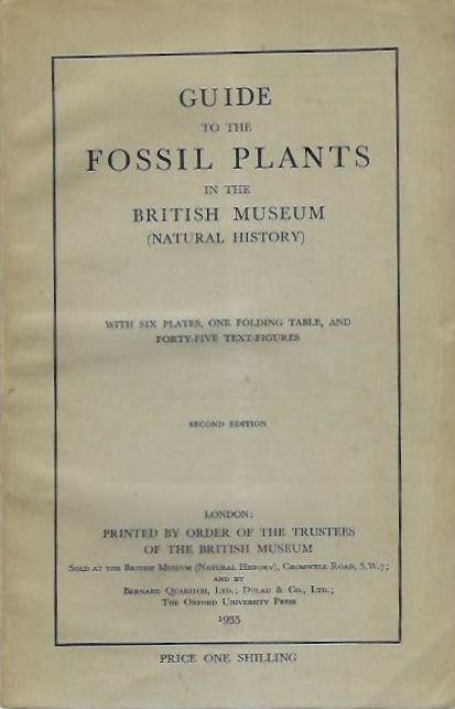Thomas, H.H.; Edwards, W.N. - Guide to the Fossil Plants in the British Museum (Natural History)