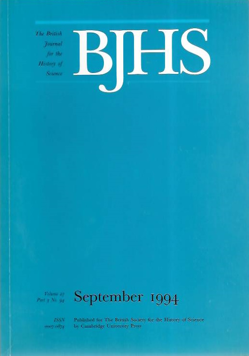 Morris, S.W. - Fleeming Jenkin and <i>The Origin of Species</i>: A reassesment
