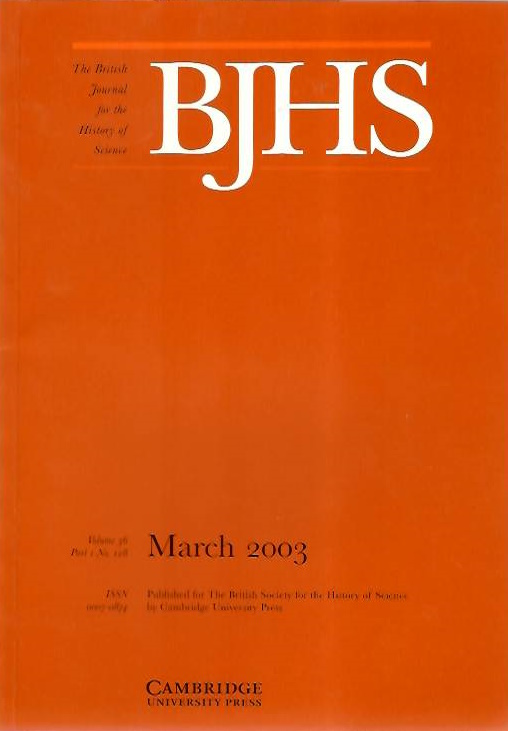 Garrett, B. - Vitalism and teleology in the natural philosophy of Nehemiah Grew