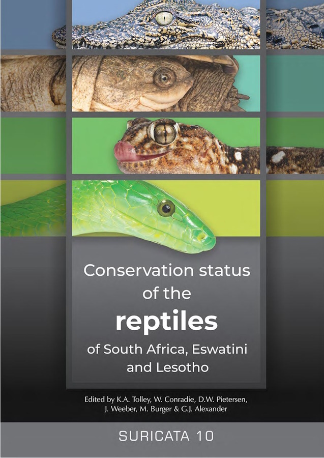 Tolley, K.A.; Conradie, W.; Pietersen, D.W.; Weeber, J.; Burger, M.; Alexander, G.J. (Eds) - Conservation status of the reptiles of South Africa, Eswatini and Lesotho