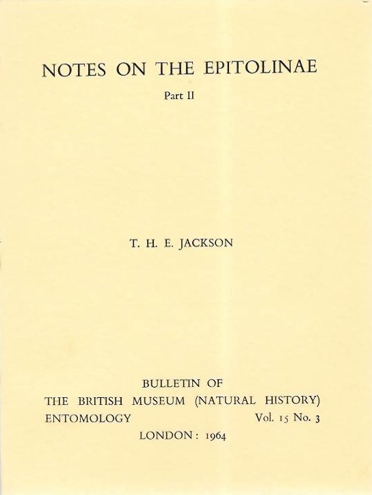 Jackson, T.H.E. - Notes on the Epitolinae Part 2