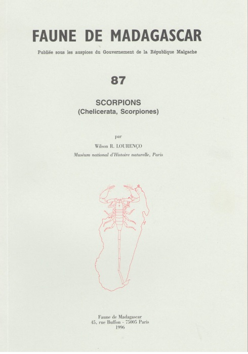 Lourenco, W.R. - Chelicerata. Scorpions (Faune de Madagascar 87)