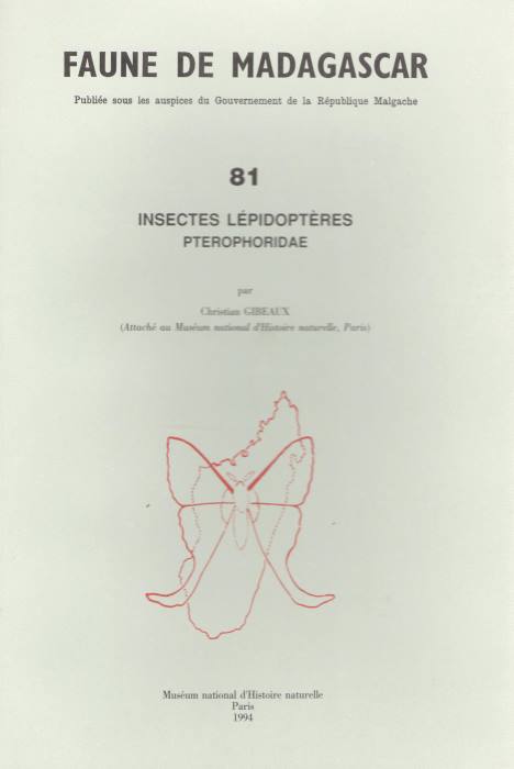 Gibeaux, C. - Lepidopteres Pterophoridae (Faune de Madagascar 81)