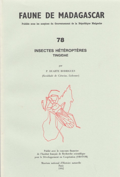 Duarte Rodrigues, P. - Insectes. Heteropteres Tingidae (Faune de Madagascar 78)
