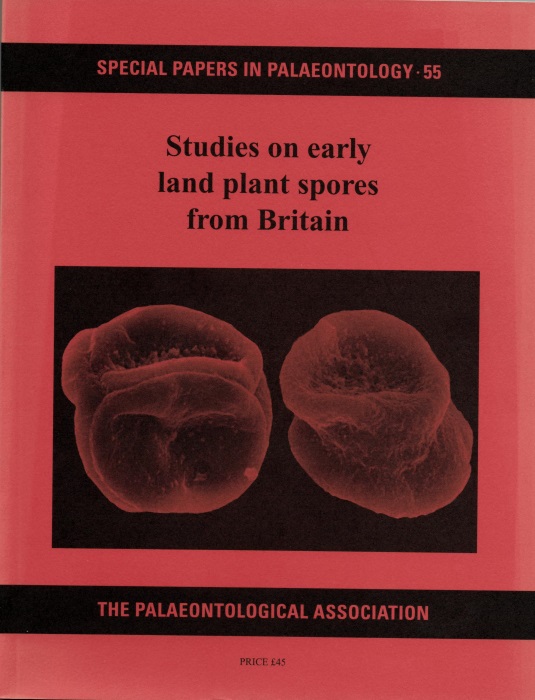 Cleal, C.J. - Studies on Early Land Plant Spores from Britain Special Papers in Palaeontology 55
