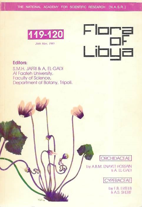 Enayet Hossain, A.B.M.; El-Gadi, A.; Erteeb, F.B.; Sherif, A.S. - Flora of Libya 119-120: Orchidaceae, Cyperaceae