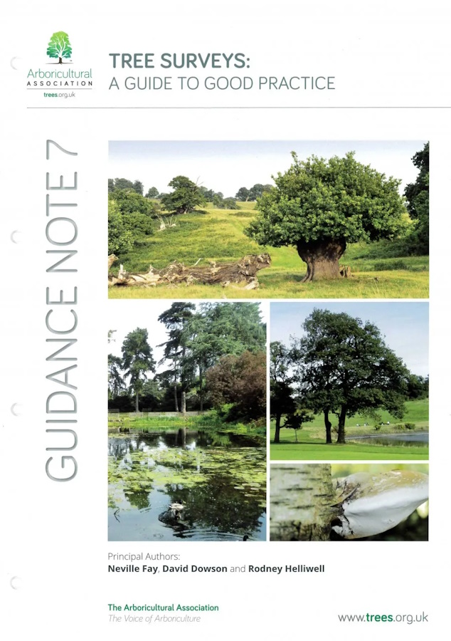 Neville, F.; Dowson, D.; Helliwell, R. - Tree Surveys: A Guide to Good Practice (Guidance Note 7)