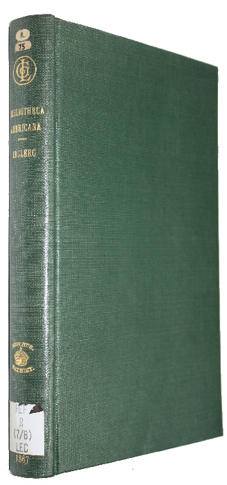 Leclerc, Ch. (Ed.) - Bibliotheca Americana; Catalogue raisonn d'une trs-prcieuse collection de livres anciens et moderns sur l'Amrique et les Phillippines