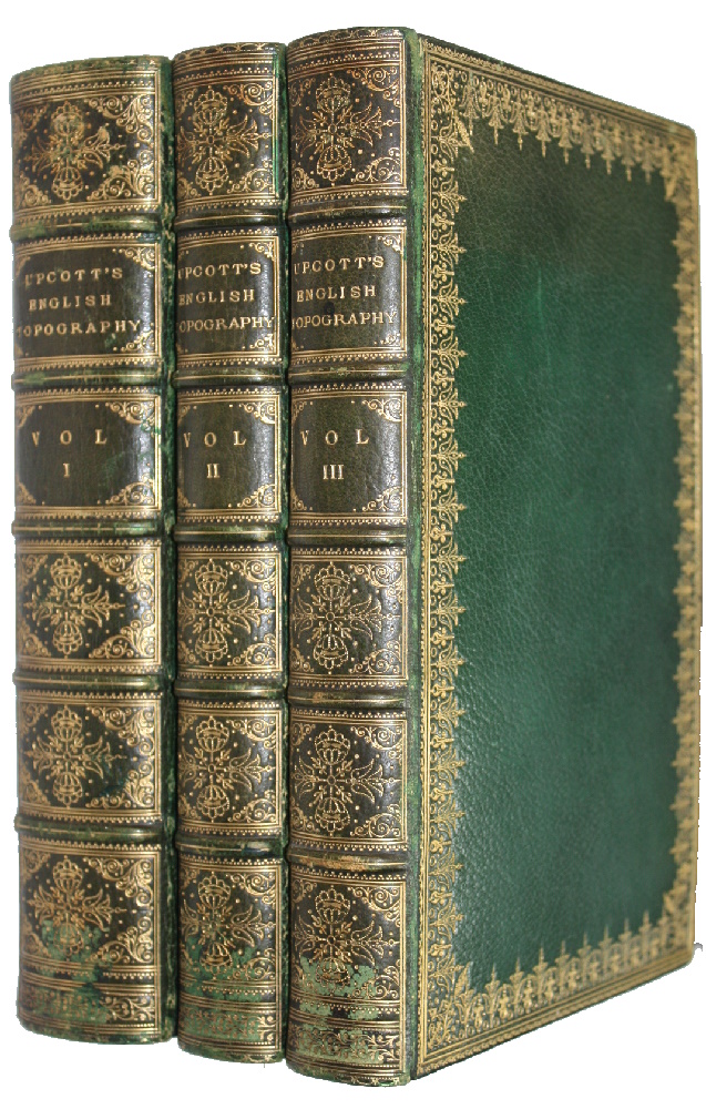 Upcott, William - A Bibliographical Account of the Principal Works relating to English Topography Vol. I-III