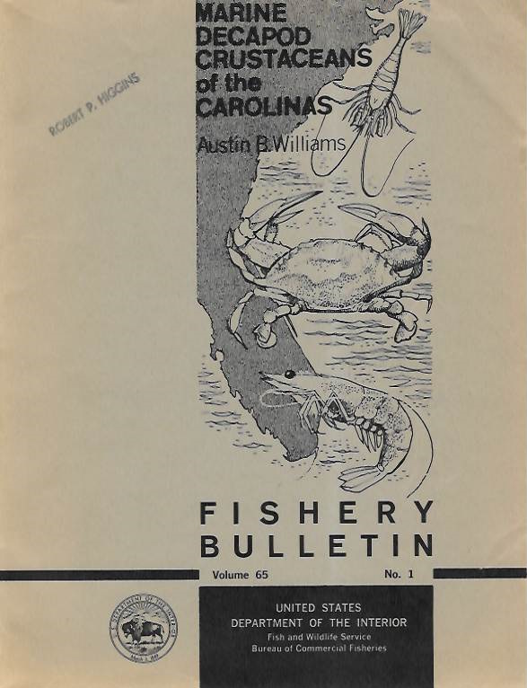 Williams, A.B. - Marine Decapod Crustaceans of the Carolinas