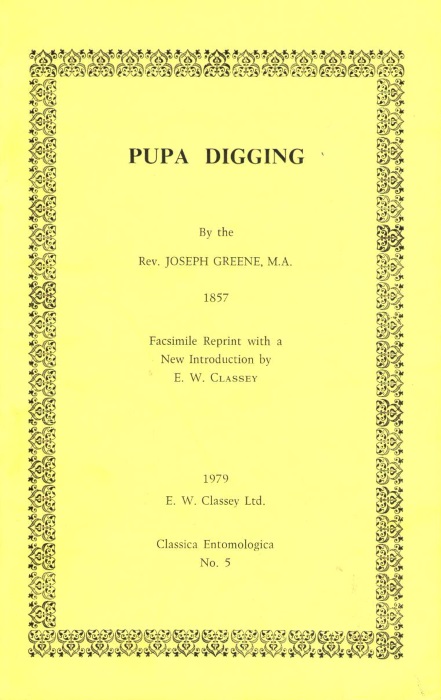 Greene, J. - Pupa Digging