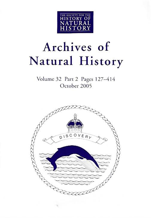 Griffiths, G.; Walton, D.W.H. (Eds) - A Century of <i>Discovery</i>: Antarctic Exploration and the Southern Ocean