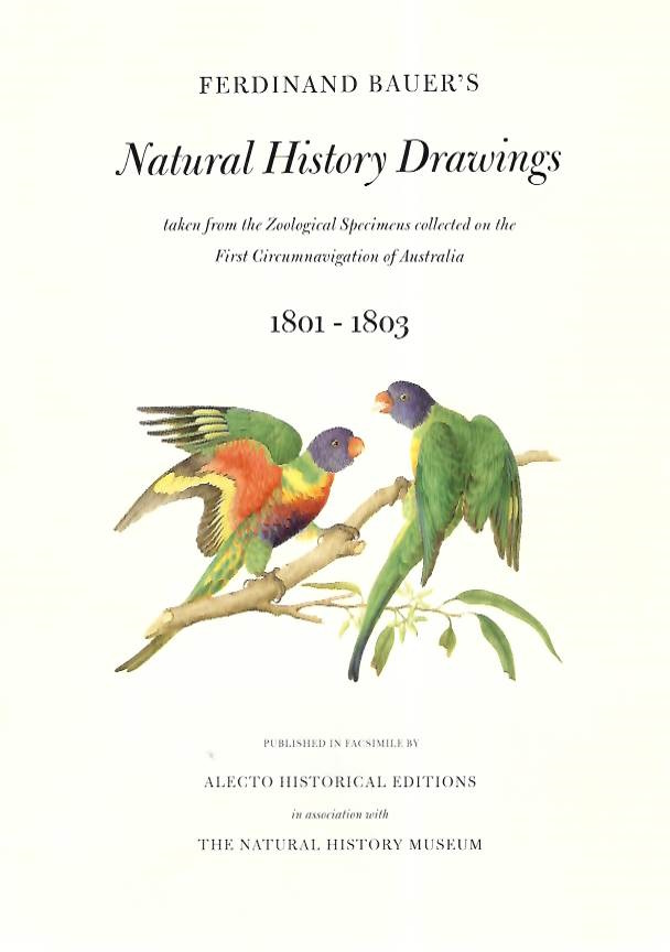 Bauer, Ferdinand Lukas - Prospectus of 