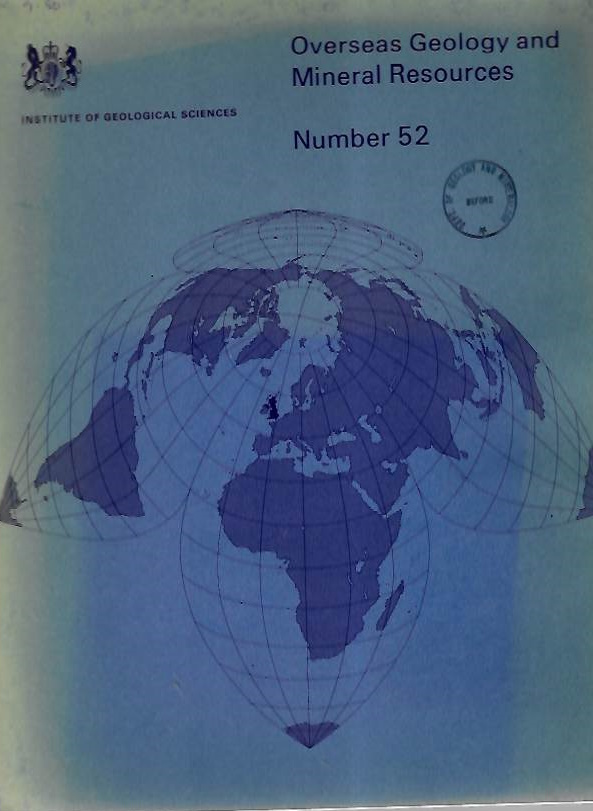 Hutton, C.O. - Petrology of Nevis, Leeward Islands, West Indies