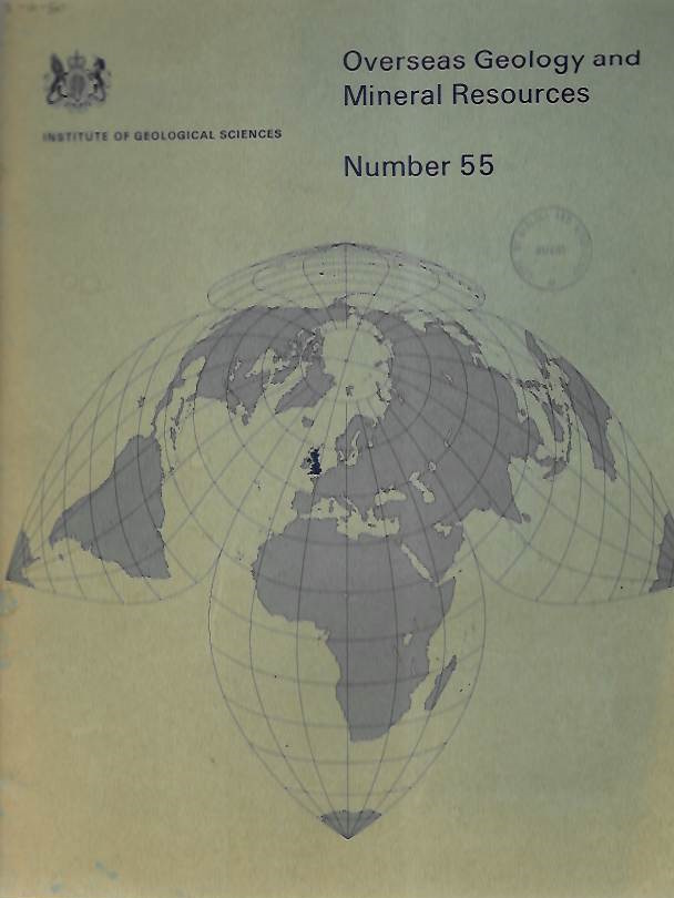 Kennerley, J.B. - Outline of the geology of Ecuador