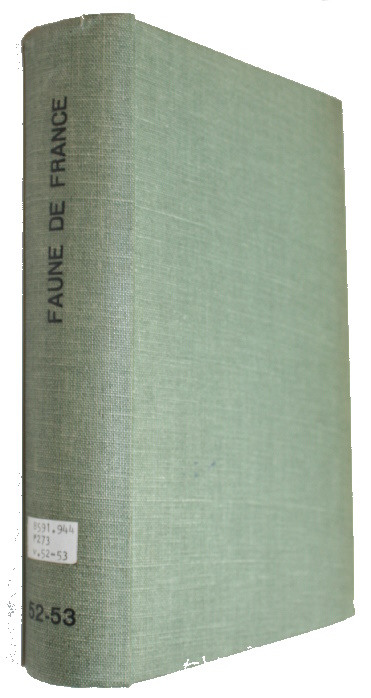 Hoffmann, A.; Jeannel, R. - Coleopteres Curculionides Pt 1 (Faune de France 52) [and] Coloptres Pslaphides (Faune de France 53)
