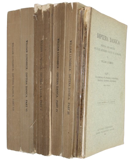 Lundbeck, W. - Diptera Danica: Genera and Species of Flies hitherto found in Denmark. Part I-VII