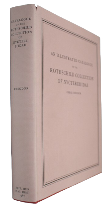 Theodor, O. - An Illustrated Catalogue of the Rothschild Collection of Nycteribiidae (Diptera) in the British Museum (Natural History)