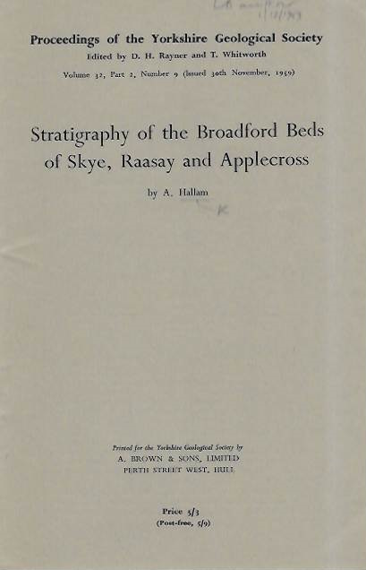 Hallam, A. - Stratigraphy of the Broadford Beds of Skye, Raasay and Applecross