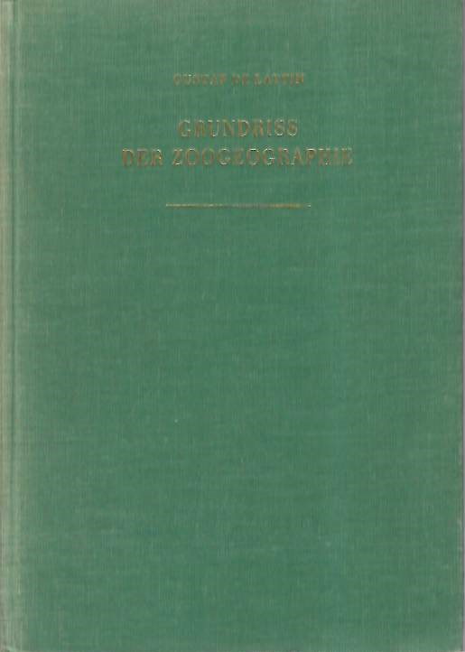 de Lattin, G. - Grundriss der Zoogeographie