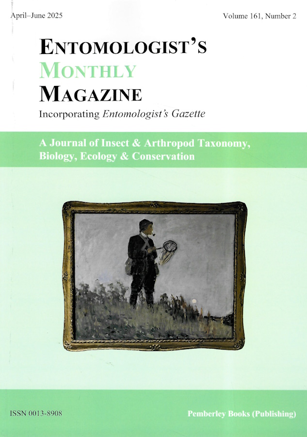  - Entomologist's Monthly Magazine Vol. 161 Part 2 (2025)