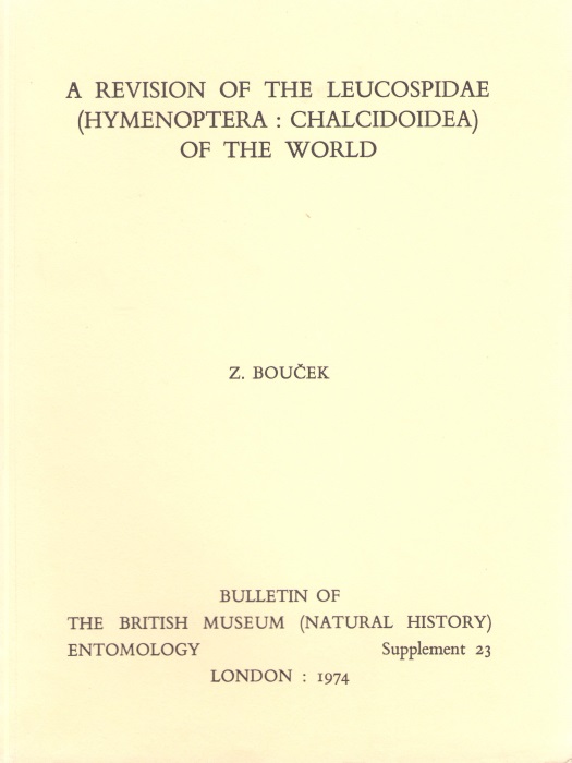 Boucek, Z. - A Revision of the Leucospidae (Hymenoptera: Chalcidoidea) of the World