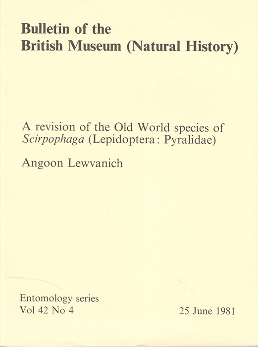 Lewvanich, A. - A Revision of the Old World Species of Scirpophaga (Lepidoptera: Pyralidae)
