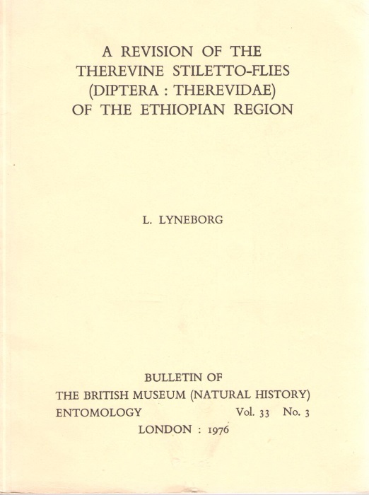 Lyneborg, L. - A Revision of the Therevine Stiletto-Flies (Diptera: Therevidae) of the Ethiopian Region