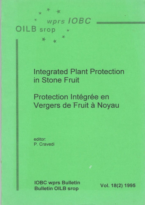 Cravedi, P. (Ed.) - Integrated Plant Protection in Stone Fruit / Protection Integree en Vergers de Fruit a Noyau