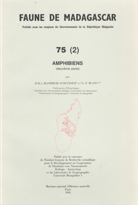 Blommers-Schlsser, R.M.A.; Blanc, C.P. - Amphibiens 2: (Faune de Madagascar 75(2))