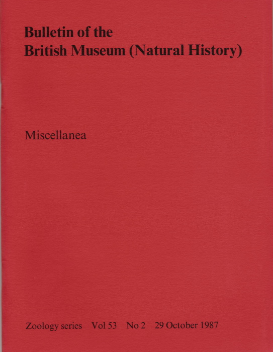 Coles, J.W. - Miscellanea