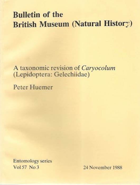 Huemer, P. - A Taxonomic Revision of Caryocolum (Lepidoptera: Gelechiidae)