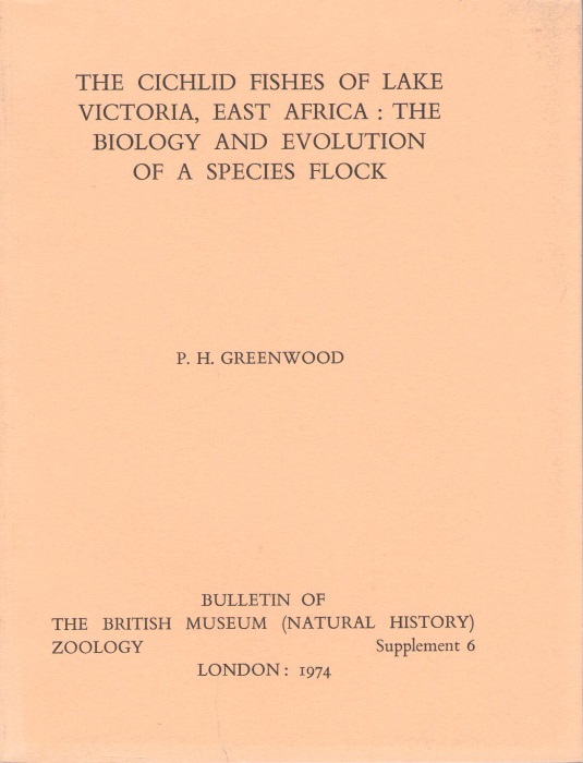 Greenwood, P.H. - The Cichlid Fishes of Lake Victoria, East Africa: The Biology and Evolution of a Species Flock