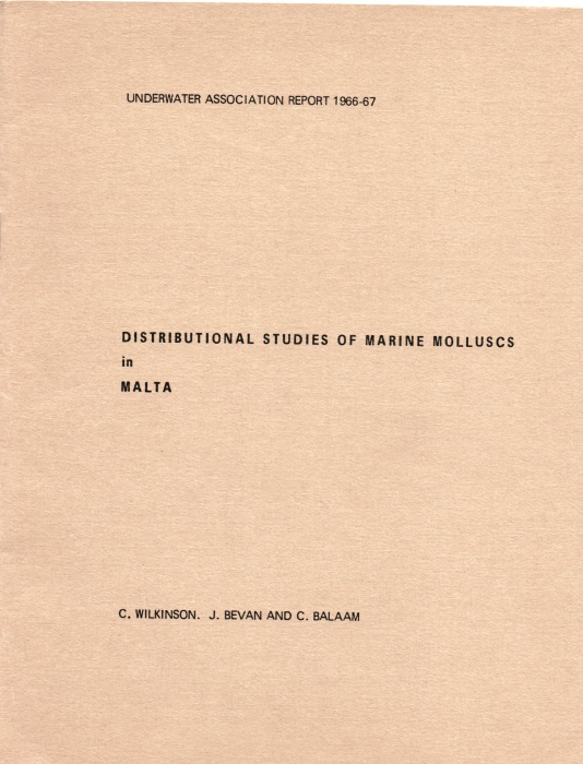 Wilkinson, C.; Bevan, J.; Balaam, C. - Distributional Studies of Marine Molluscs in Malta