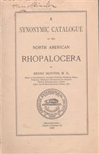 A Synonymic Catalogue of the North American Rhopalocera