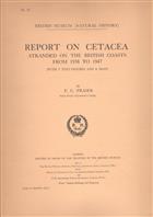 Report on Cetacea stranded on the British Coasts from 1938 to 1947