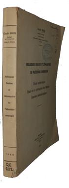 Mollusques Bivalves et Cephalopodes du Paleozoique Armoricain: Etude systematique - Essai sur la Phylogenie des Bivalves - Esquisse paleoecologique