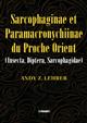 Sarcophaginae et Paramacronychiinae du Proche Orient(Insecta, Diptera, Sarcophagidae)
