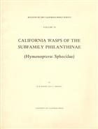 California Wasps of the Subfamily Philanthinae (Hymenoptera: Specidae)