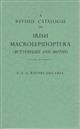 A Revised Catalogue of Irish Macrolepidoptera (Butterflies and Moths)