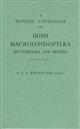 A Revised Catalogue of Irish Macrolepidoptera (Butterflies and Moths)