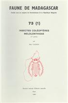 Insectes Coleopteres Melolonthidae (Faune de Madagascar 73(1))
