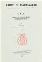 Insectes Coleopteres Melolonthidae (Faune de Madagascar 73(2))