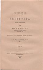 A Catalogue of Hemiptera in the Collection of the Rev. F.W. Hope with short Latin descriptions of the New Species. Part II