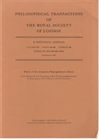 Malaria of the Orang-utan (Pongo pygmaeus) in Borneo